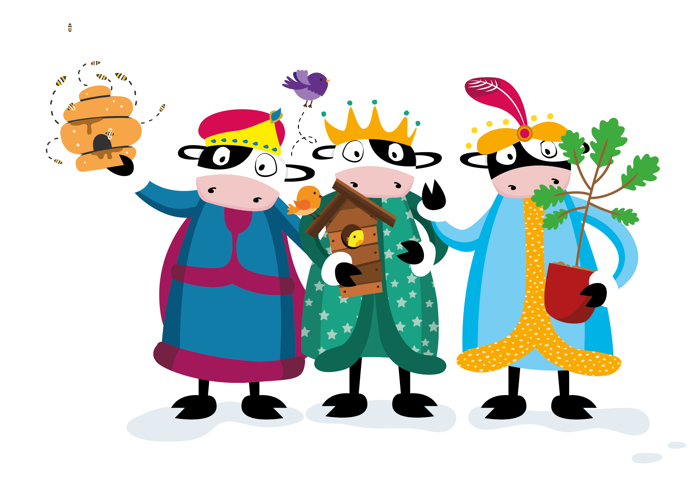 Unos Reyes Magos muUuy ecológicos